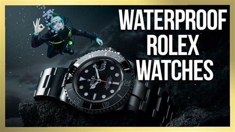 are fake rolexes waterproof|rolex waterproof tester.